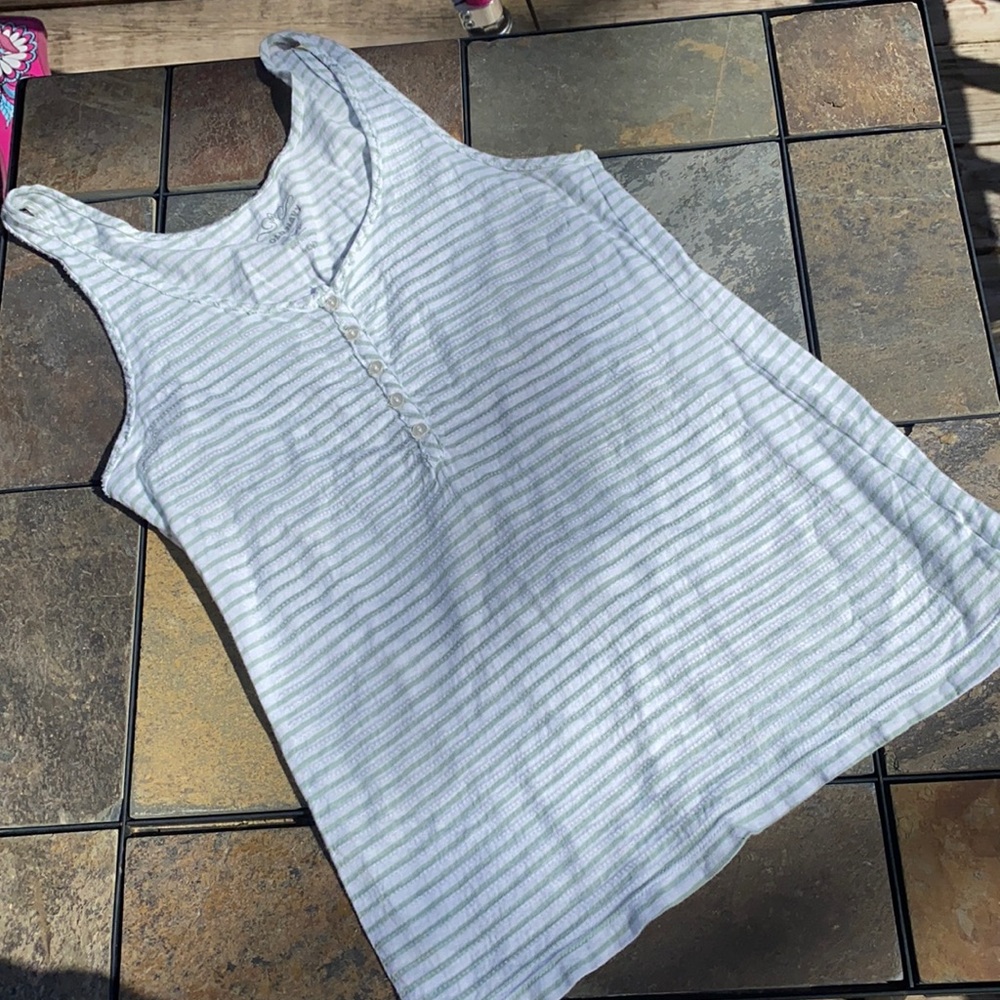 Old  Navy Striped Sequin Tank Top Small